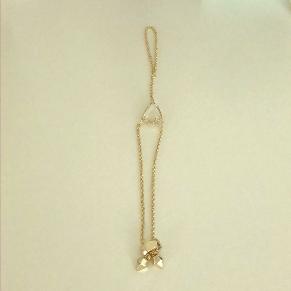Kendra Scott mother pearl adjustable bracelet